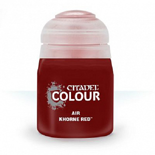 Краска для миниатюр Games Workshop Warhammer AIR: Khorne Red 24ML 28-03b