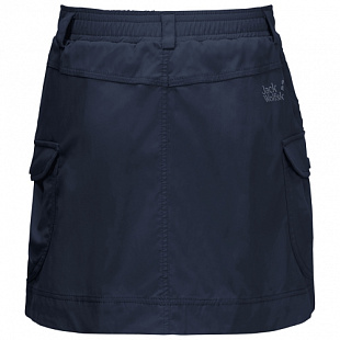 Юбка-шорты детская Jack Wolfskin Treasure Hunter Skort Girls midnight blue