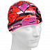 Шапочка для бассейна (плавания) детская Mad Wave Junior Buble Cards red