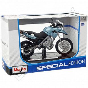 Масштабная модель мотоцикла Maisto 1:18 BMW F 650 GS (39300)