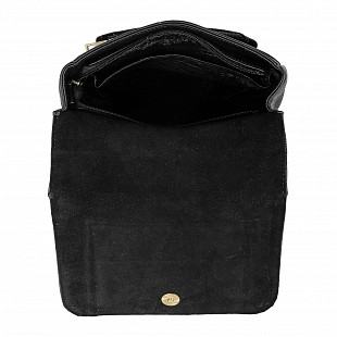 Мужская кожаная сумка Polar 21502 black