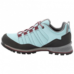 Водонепроницаемые кроссовки женские Jack Wolfskin Scrambler Lite Texapore Low W light blue / purple