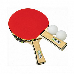 Набор для настольного тенниса Novus ATR-200 (2 ракетки 4* + 2 мяча 3*)