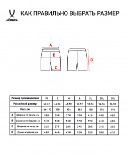 Шорты игровые детские Jogel DIVISION PerFormDRY Union Shorts red/dark red/white