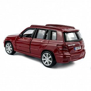 Коллекционная машина Bburago 1:32 Mercedes-Benz GLK-Class (18-43016) red