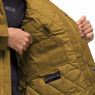 Куртка мужская Jack Wolfskin Point Barrow golden amber