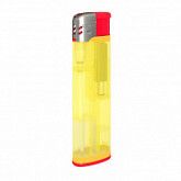 Зажигалка пьезо многоразовая U-78 TC5 yellow