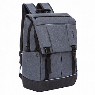 Городской рюкзак GRIZZLY RU-810-1 /1 grey/black