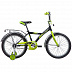 Велосипед Novatrack Astra 20" (2019) Black/Green 203ASTRA.BK9
