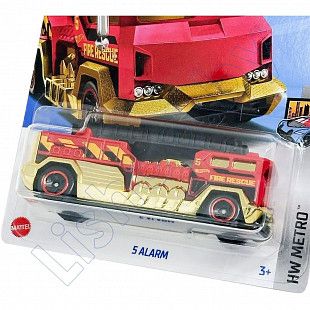 Машинка Hot Wheels Базовой коллекции 5 Alarm 125/250 (5785 HTB15) mainline 2024