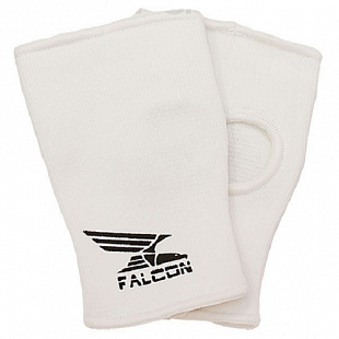 Накладки на руки Falcon 2 пальца HNDP1 white
