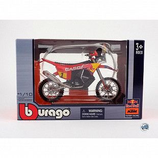 Масштабная модель мотоцикла Bburago 1:18 GASGAS RX450F (Dakar 2023) (18-51000 18-51091)