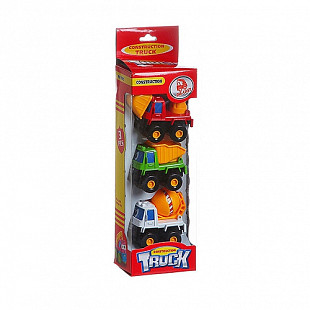 Набор игровой Shenzhen Toys инерционная мультяшная спецтехника LF101 (3 шт)