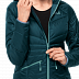 Куртка женская Jack Wolfskin Argon Hoody W dark jade