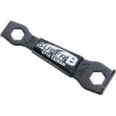 Ключ для бонок и болтов Super B 9мм/10мм. 6715 NSB91062