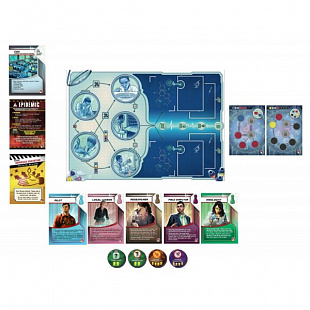 Настольная игра Стиль Жизни Пандемия: В лаборатории (PANDEMIC In the Lab) 911229