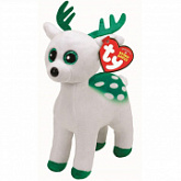 Игрушка мягконабивная Оленёнок Peppermint белый Beanie Boo's 37237 15 см