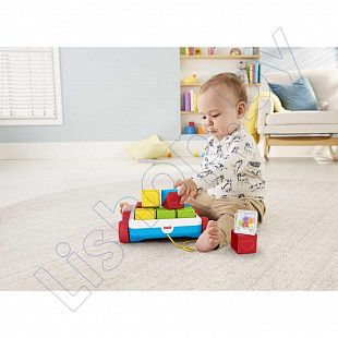 Игрушка Fisher Price Каталка с яркими кубиками (GJW10)
