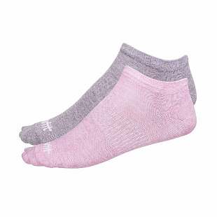 Носки низкие Starfit 2 пары SW-205 pink melange/light grey melange