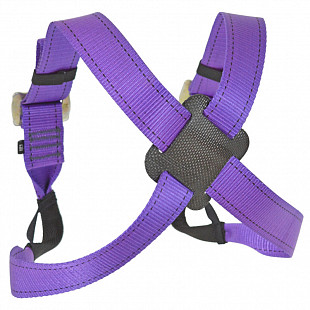 Грудная обвязка Krok Бабочка регулируемая purple