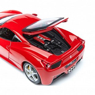 Коллекционная машина Bburago 1:24 Ferrari 458 Italia (18-26003) red