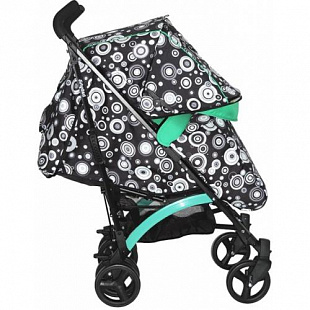 Коляска BabyHit Rainbow (Black-Green)