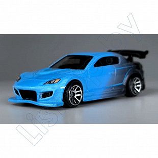Машинка Hot Wheels Fast & Furious Mazda RX-8 2/5 (HNR88 HRW37)
