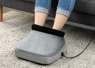 Подушка массажная Bradex электрогрелка для ног 2 в 1 KZ 0565