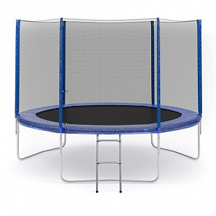 Батут Atlas Sport 312 см 10 Ft Basic 3 опоры (с сеткой и лестницей)