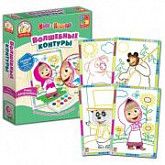 Набор для творчества Vladi Toys Волшебные контуры VT4402-30