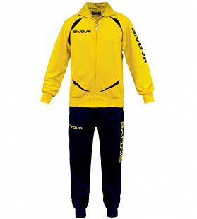 Спортивный костюм Givova Trainin Gold Tt01 yellow/blue