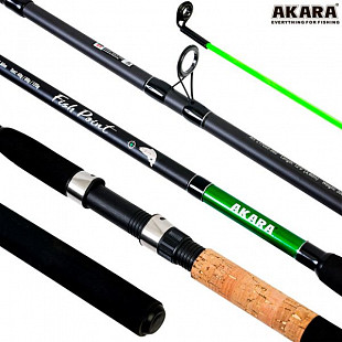 Удилище штекерное угольное фидерное 3 колена Akara L17033 Fish Point TX-20