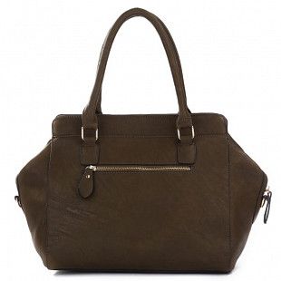 Женская сумка Pola 7087 grey/beige