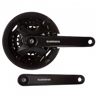 Система шатунов Shimano MT100 175мм 40/30/22T Х88967 AFCMT100E002CL Black