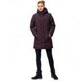 Пальто женское Jack Wolfskin Svalbard Coat Women burgundy