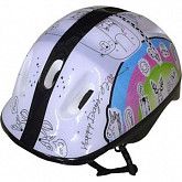 Шлем защитный подростковый Atemi Зверушки AKH06GM