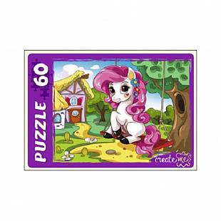 Пазл Рыжий Кот Любимый пони У60-7210