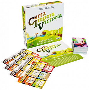Настольная игра Hobby World CIV. Carta Impera Victoria. Карточная цивилизация 181937