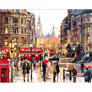 Картина по номерам Picasso Яркие краски Лондона PC4050211