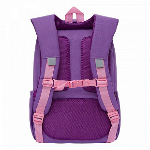 Рюкзак школьный GRIZZLY RG-166-1 /3 lilac