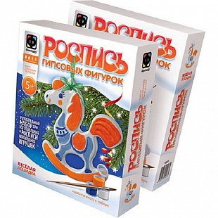 Творческий набор Fantazer 67763 Новый год Роспись гипсовых фигурок «Веселая лошадка» 706103