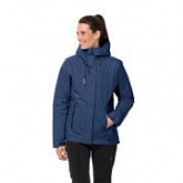 Куртка женская Jack Wolfskin Troposphere Jacket W porcelain blue