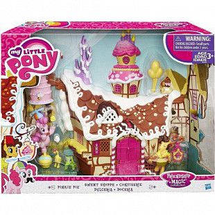 Игровой набор My Little Pony Коллекционный Сахарный дворец пони (B3594)