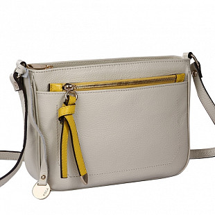 Женская сумка из кожи Pola 9031 beige