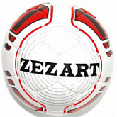 Мяч футбольный Zez Sport 0079 White/Black/Red 5р.
