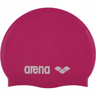 Шапочка для плавания Arena Classic Silicone JR Fuchsia/White 91670 91