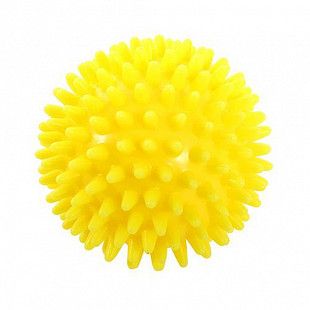 Мяч массажный Basefit GB-602 6 см yellow