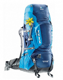Рюкзак туристический, альпинистский Deuter Aircontact 65+15 SL midnight-turquoise