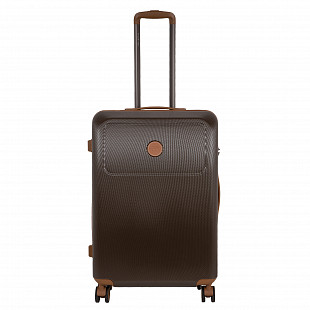 Чемодан средний Polar 24" 2-ой Р1282 dark grey