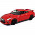 Коллекционная машина Bburago 1:24 Nissan GT-R (18-21082) red